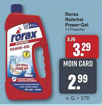 Rorax Rohrfrei Power-Gel 1-l-Flasche