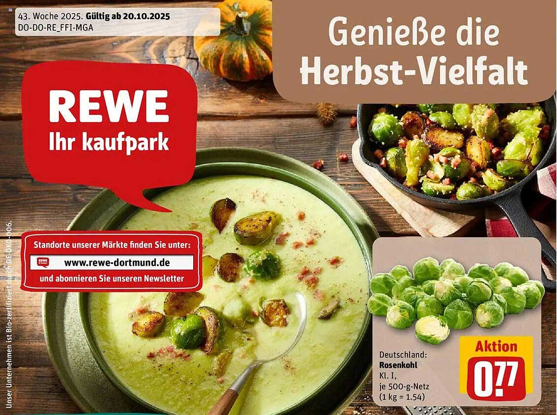 Rosenkohl 500 g - Aktionspreis
