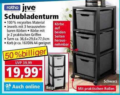 rotho jive Schubladenturm