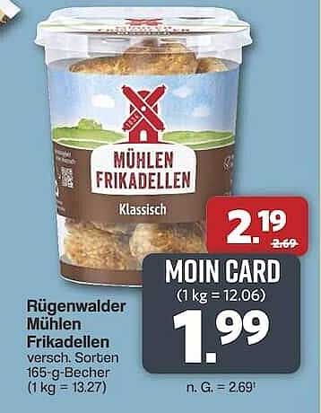 Rügenwalder Mühlen Frikadellen - verschiedene Sorten, 165-g-Becher