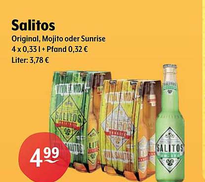 Salitos - Original, Mojito oder Sunrise