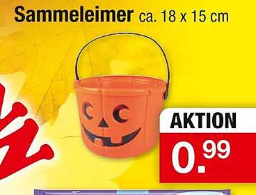 Sammel- und Halloween-Eimer - Halloween-Special!