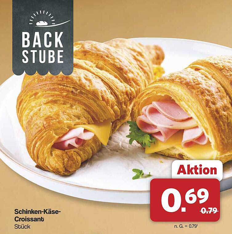 Schinken-Käse-Croissant