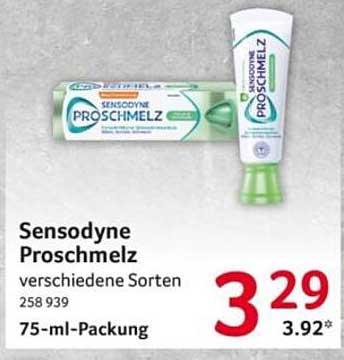 Sensodyne Proschmelz – verschiedene Sorten 75-ml-Packung