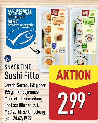 Snack Time Sushi Fitto