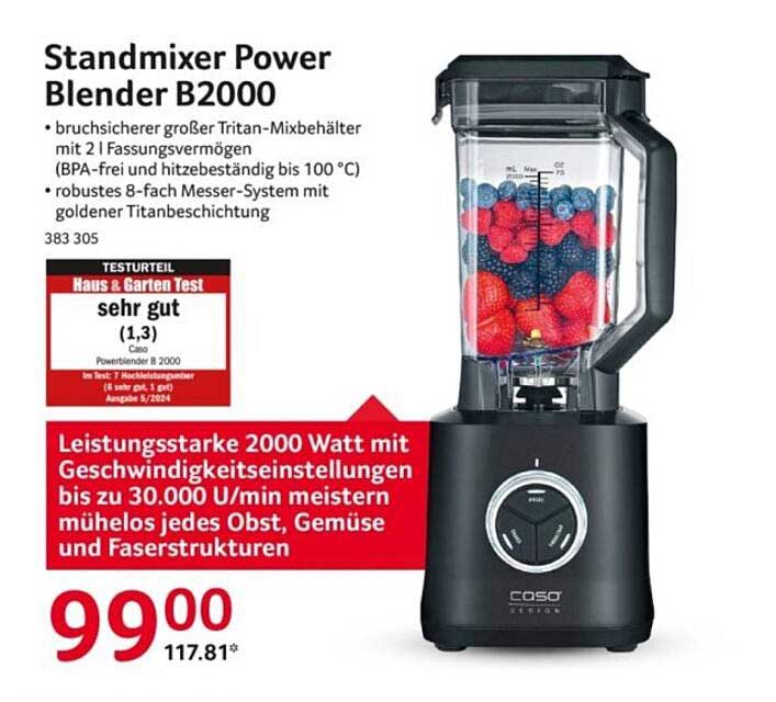 Standmixer Power Blender B2000