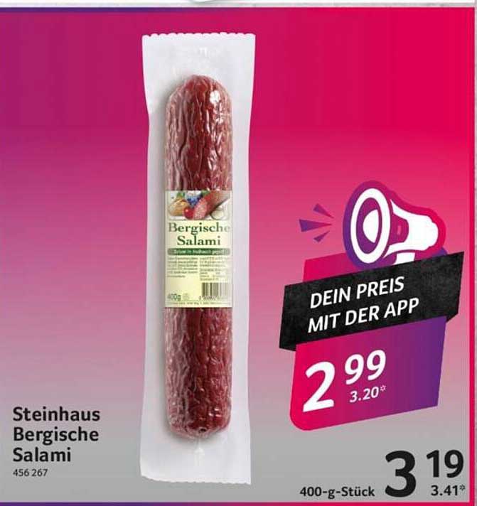 Steinhaus Bergische Salami
