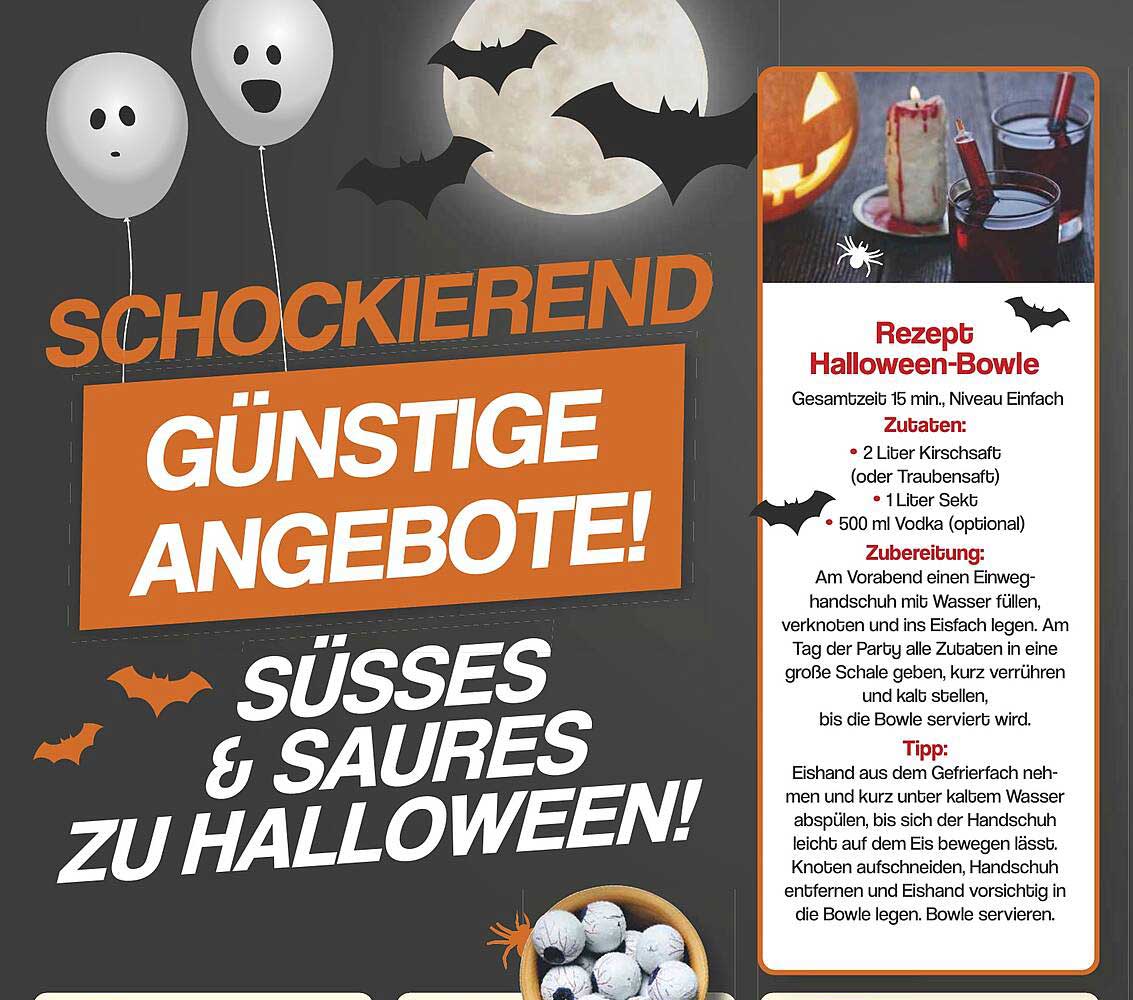Süßes & Saures zu Halloween – Rezept Halloween-Bowle