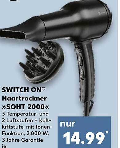 SWITCH ON® Haartrockner »SOHT 2000«