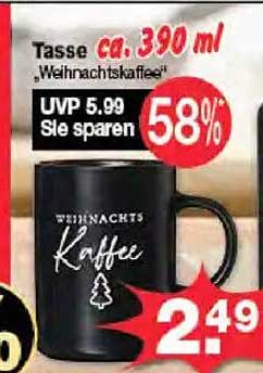 Tasse ca. 390 ml 'Weihnachtskaffee'