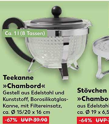 Teekanne »Chambord«