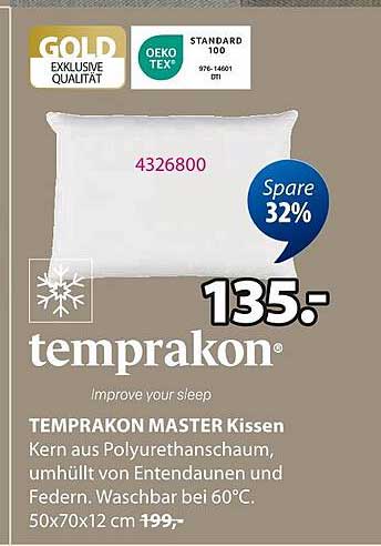 TEMPRAKON MASTER Kissen