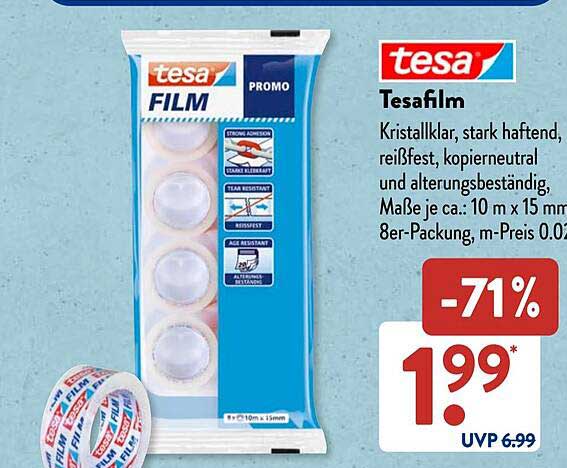 Tesafilm 8er-Packung