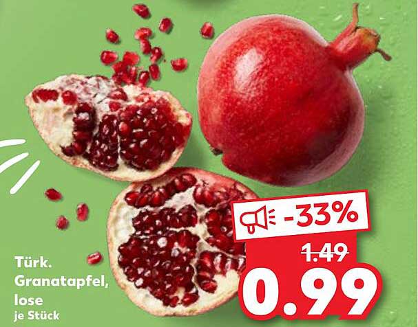 Türkischer Granatapfel, lose je Stück