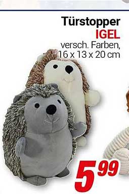 Türstopper Igel - vielseitiger Begleiter für dein Zuhause