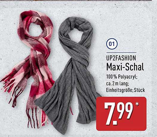 UP2FASHION Maxi-Schal