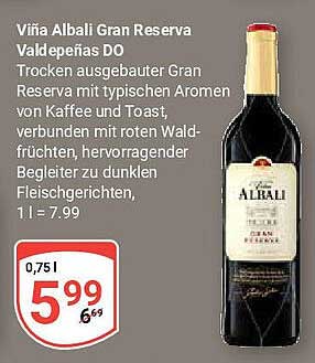Viña Albali Gran Reserva Valdepeñas DO