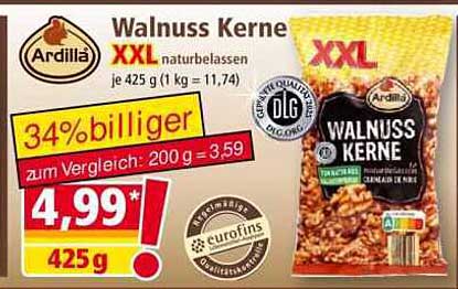 Walnuss Kerne XXL naturbelassen 425 g