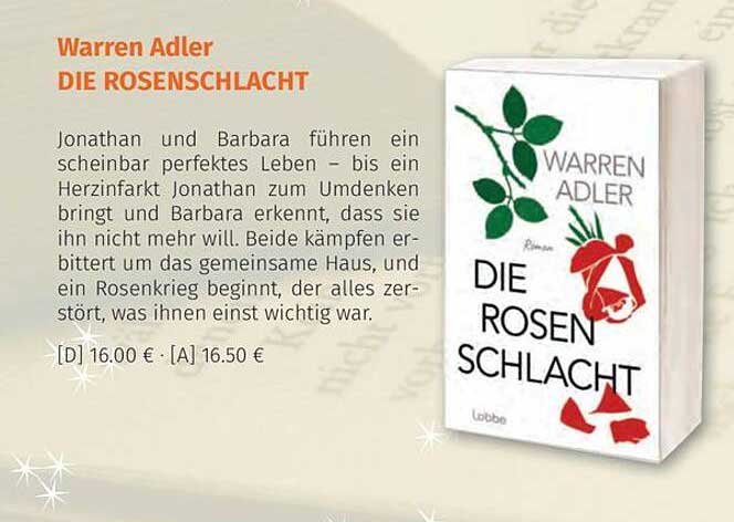Warren Adler - DIE ROSENSCHLACHT