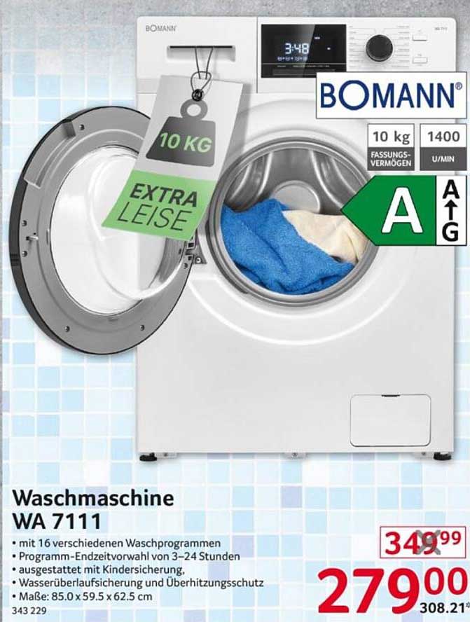 Waschmaschine WA 7111 von BOMANN
