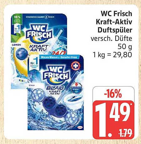 WC Frisch Kraft-Aktiv Duftspüler