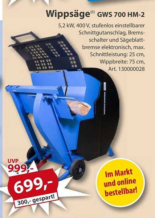 Wippsäge GWS 700 HM-2