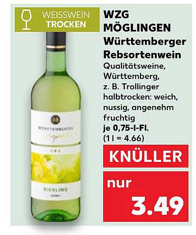 WZG MÖGLINGEN Württemberger Rebsortenwein