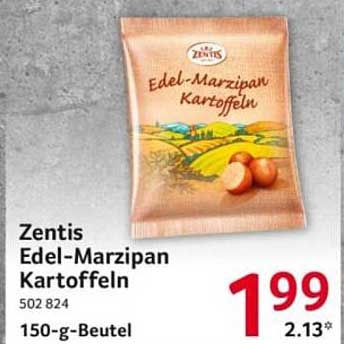 Zentis Edel-Marzipan Kartoffeln 150 g-Beutel