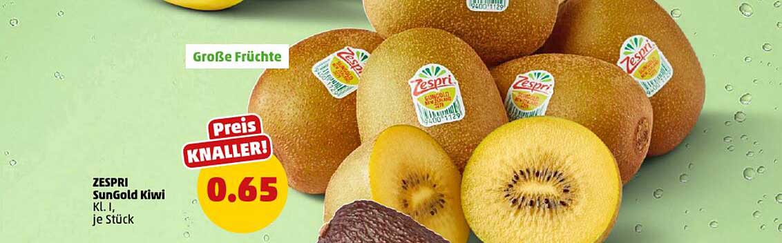 ZESPRI SunGold Kiwi K.L. I, je Stück