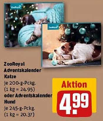 ZooRoyal Adventskalender Katze oder Hund
