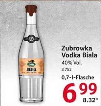 Zubrowka Vodka Biala 0,7 l - 40% Vol.