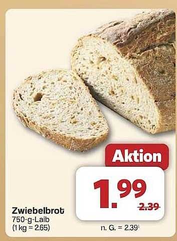 Zwiebelbrot 750-g-Laib