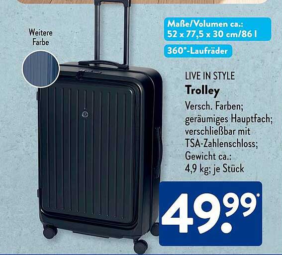 LIVE IN STYLE Trolley