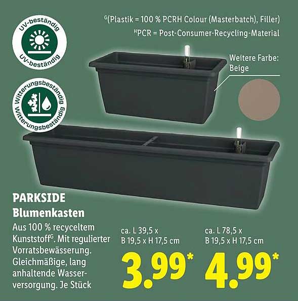 PARKSIDE Blumenkasten