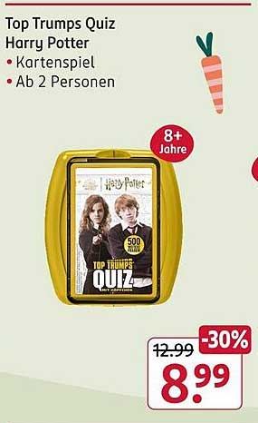 Top Trumps Quiz Harry Potter