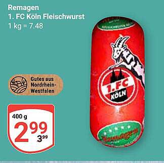 1. FC Köln Fleischwurst 400 g