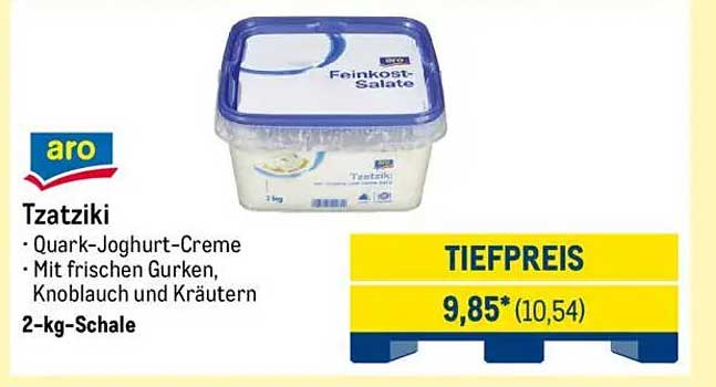 aro Tzatziki 2-kg-Schale
