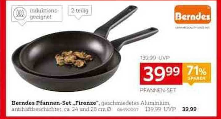 Berndes Pfannen-Set „Firenze“, 2-teilig
