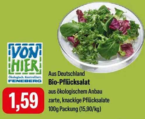 Bio-Pflücksalat aus Deutschland
