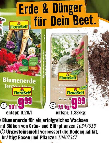 Blumenerde für ein erfolgreiches Wachsen – FloraSelf