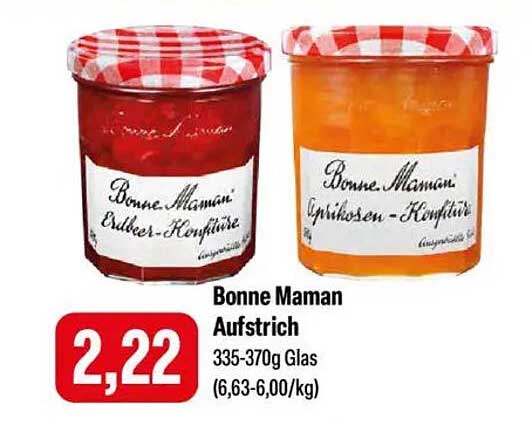 Bonne Maman Aufstrich 335-370g Glas