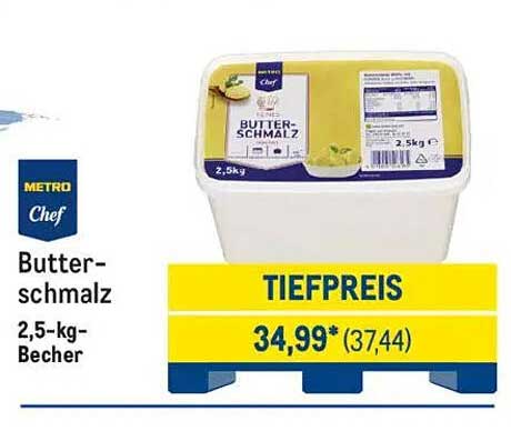 Butterschmalz 2,5-kg-Becher
