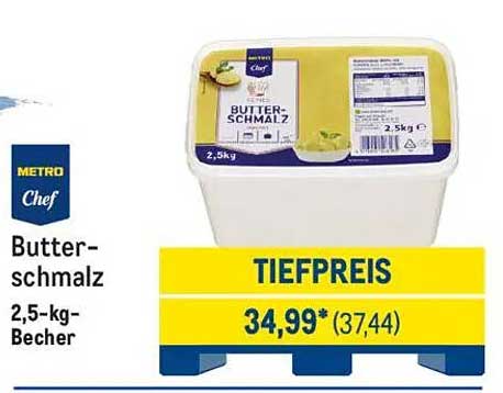 Butterschmalz 2,5-kg-Becher