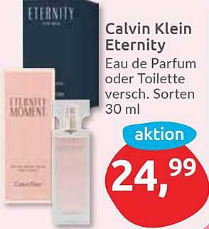 Calvin Klein Eternity Eau de Parfum oder Toilette, 30 ml