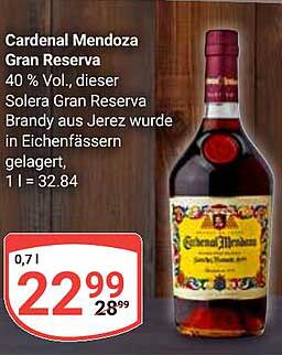 Cardenal Mendoza Gran Reserva