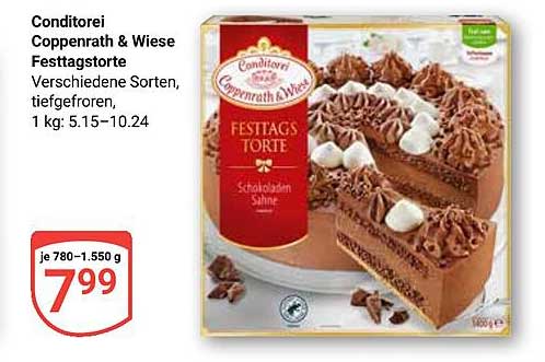 Coppenrath & Wiese Festtagstorte