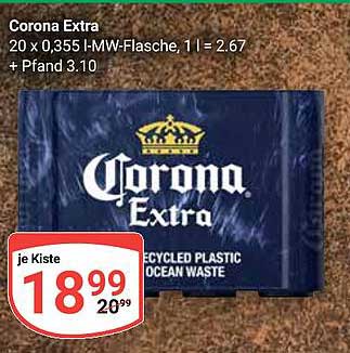 Corona Extra 20 x 0,355 l-MW-Flasche