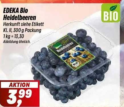 EDEKA Bio Heidelbeeren 300 g