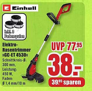 Elektro-Rasentrimmer Einhell GC-ET 4530
