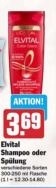 Elvital Shampoo oder Spülung - Aktion!